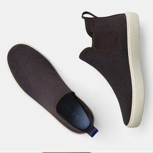 Rothy's Chelsea Merino Wool Blend  brown booties